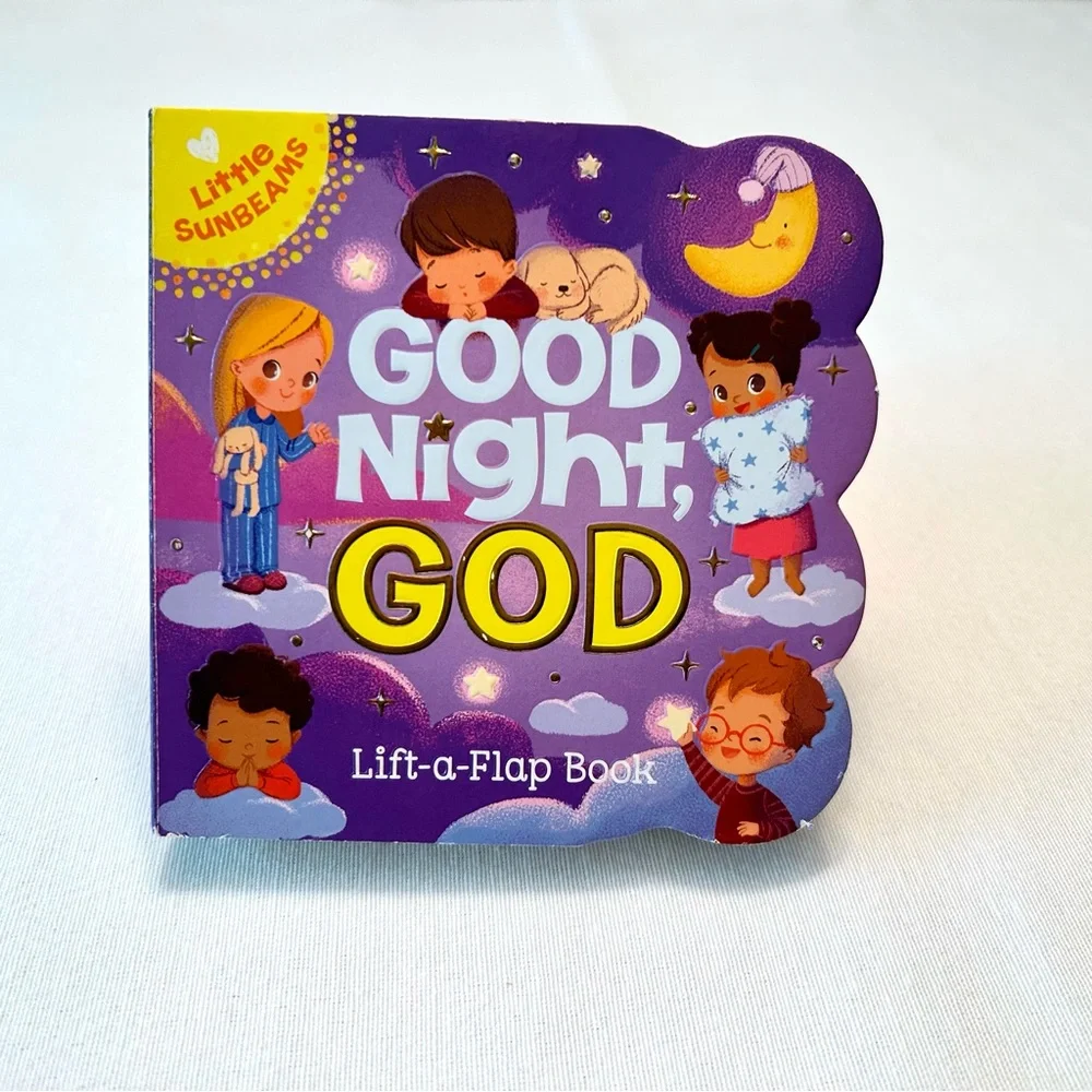 Baby Toddler Lift A Flap Soft Padded Board Religious First Bible Learning Books